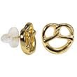Alpenflüstern DAHEIM Breze Ansteck-Pin 2er Set gold Trachtenschmuck