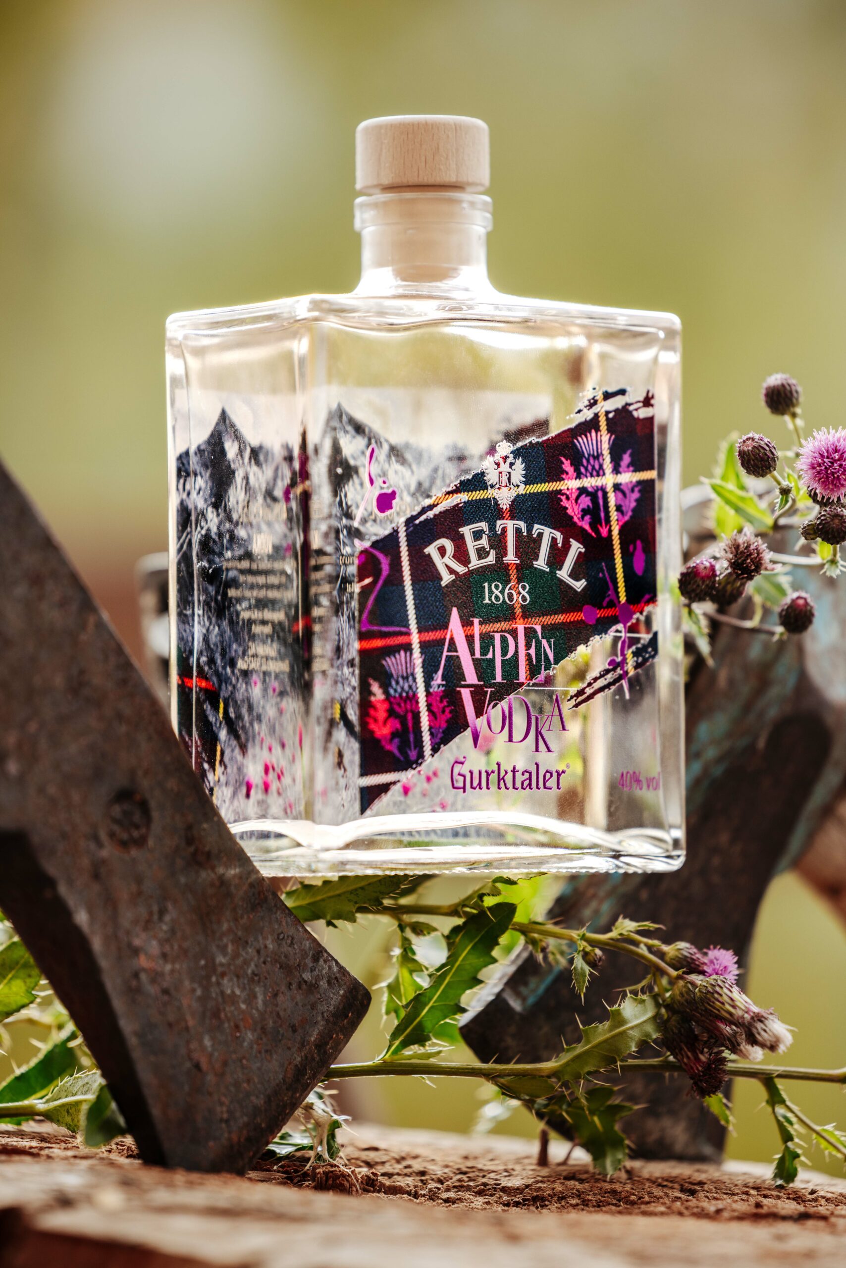 Rettl Alpenvodka Vodka Mariendistel 700 ml