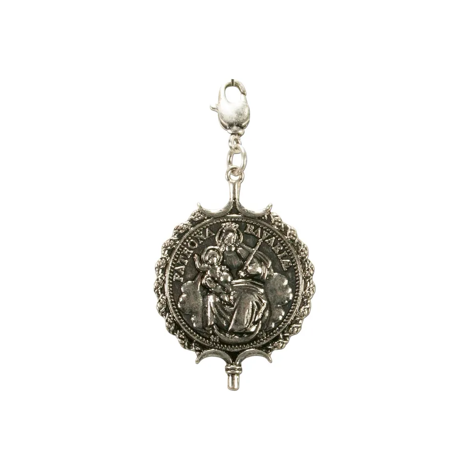 Alpenflüstern DAHEIM Anhänger AAH160 Bavaria-Münze antik-silber