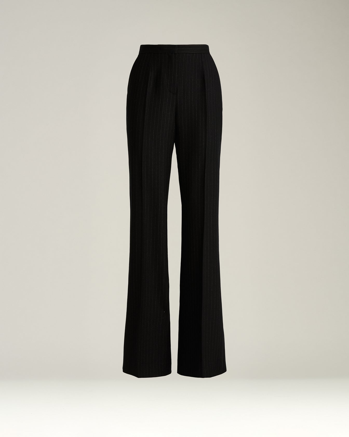 Kiton Trousers Woll Hose schwarz Nadelstreifen 40
