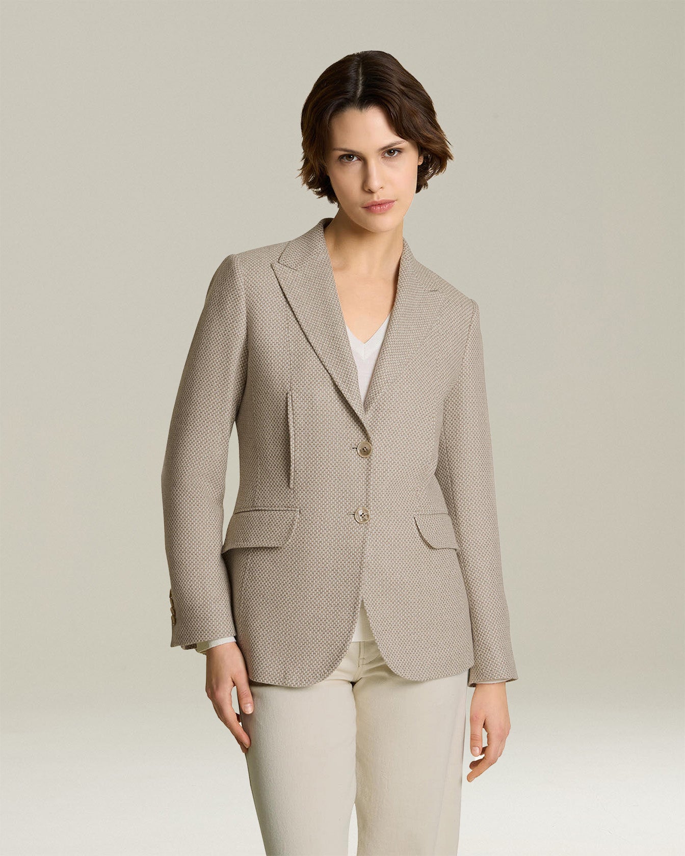 Kiton Jackets Blazer Kaschmir Einreihig Damen