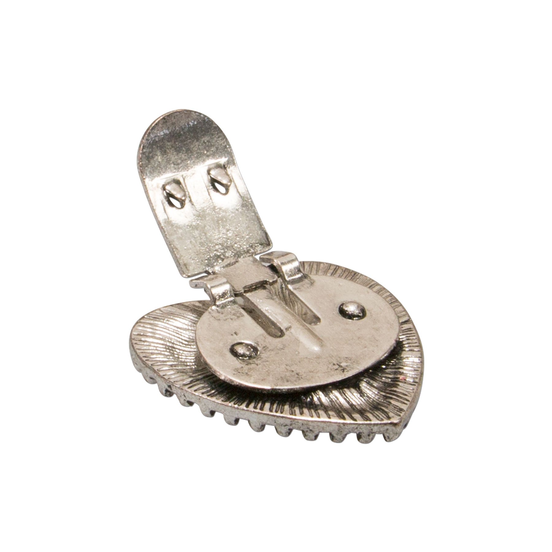 Alpenflüstern DAHEIM Schuhclips Trachtenherz Strass 2,5cm