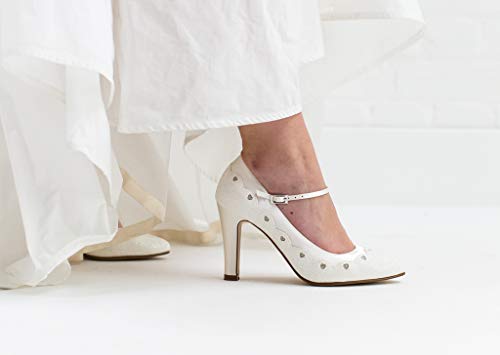 Rainbow Club Embellished Trixie Pumps Satin Glitzer 9 cm