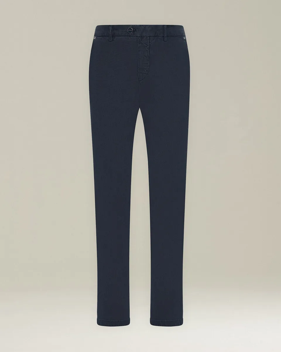 Kiton Pantalone Leisure Hose Baumwolle Lyocell Halbelegant