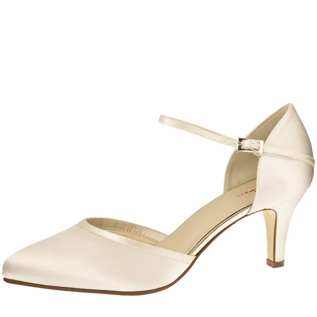Rainbow Club Timeless Dewi Pumps Ivory Satin Bliss 38,5