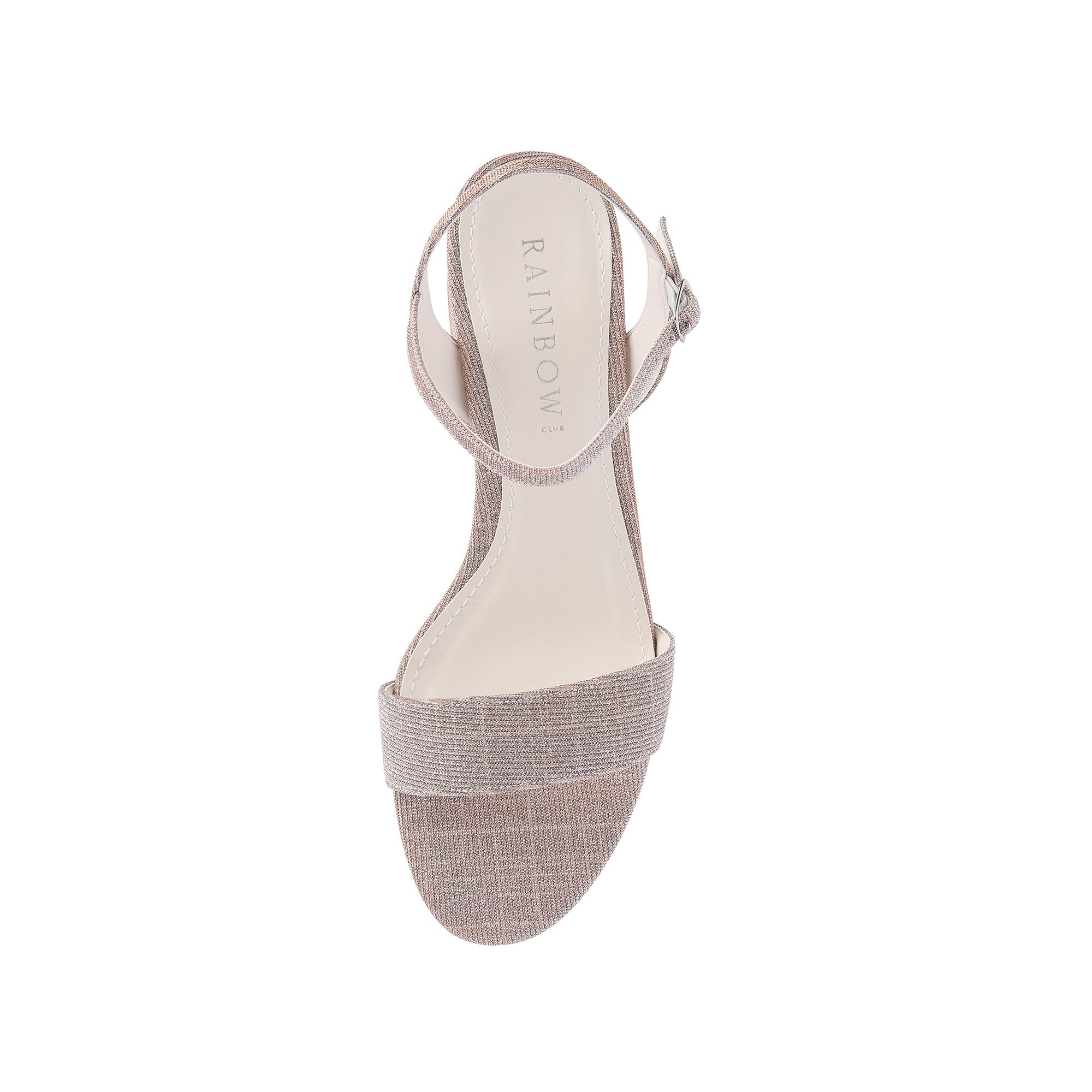 Rainbow Club Salli Braut Sandale Rose Metallic 3 cm Gr.36-41