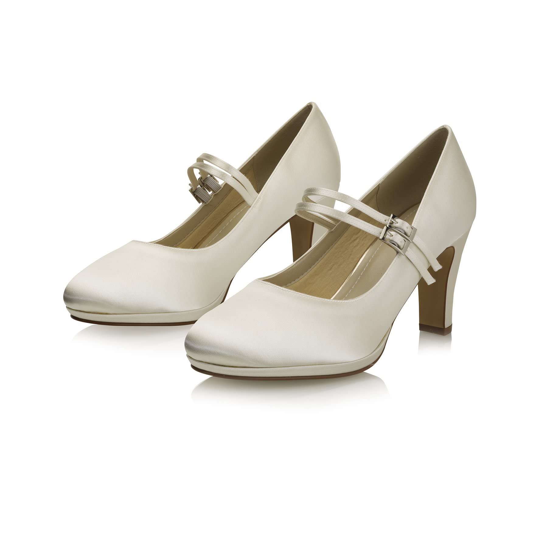 Rainbow Club Timeless Annette Brautschuhe Ivory 7,5 cm